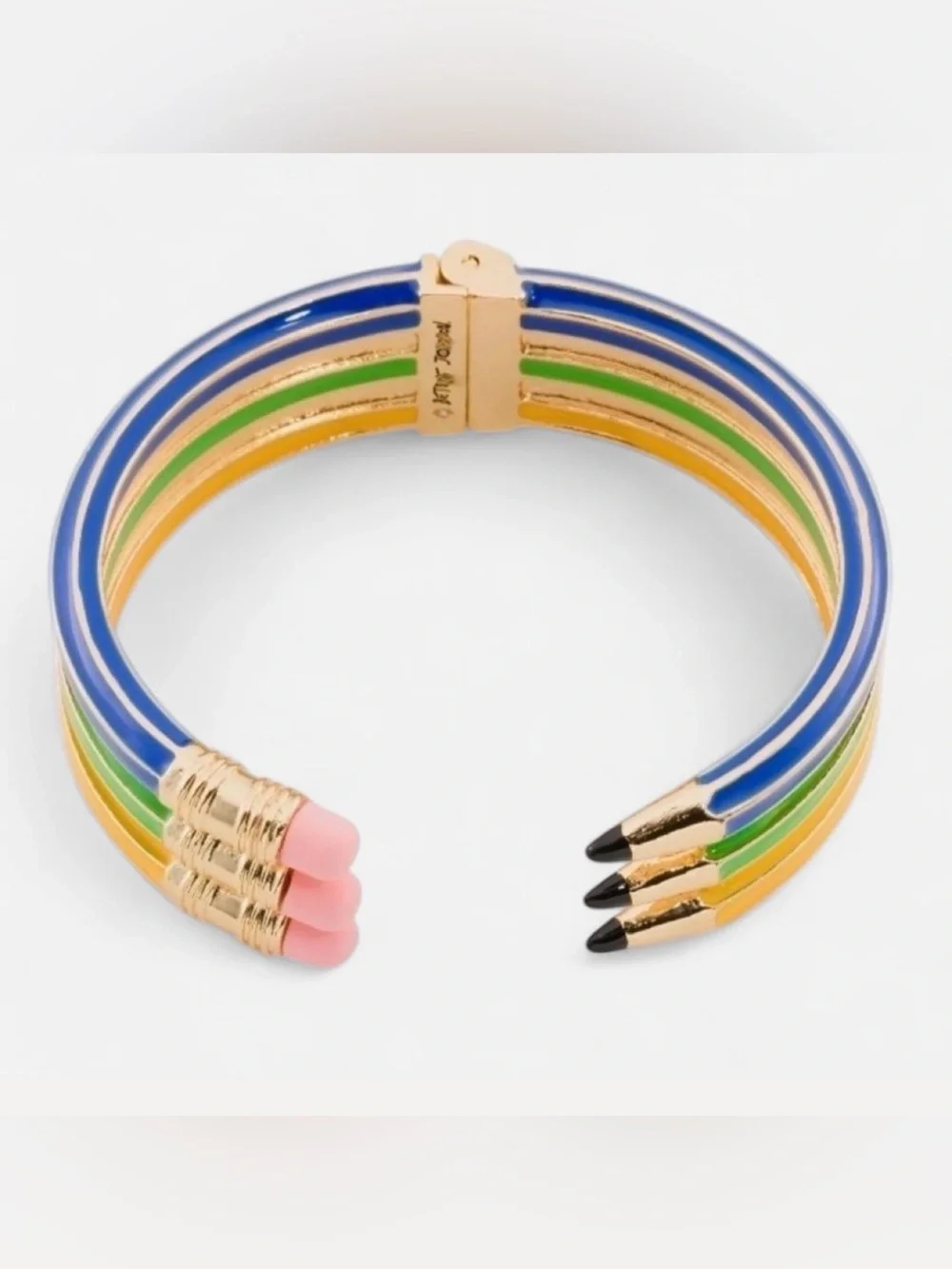 Betsey Johnson Triple Layered Pencil Cuff Bracelet
